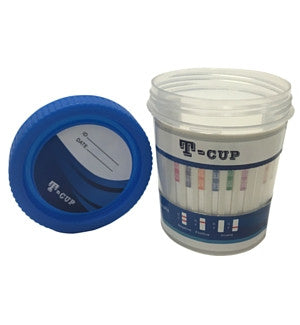 14 panel Urine Drug Test Kits | T-Cup TDOA-8145EF (25/box) - ToxTests