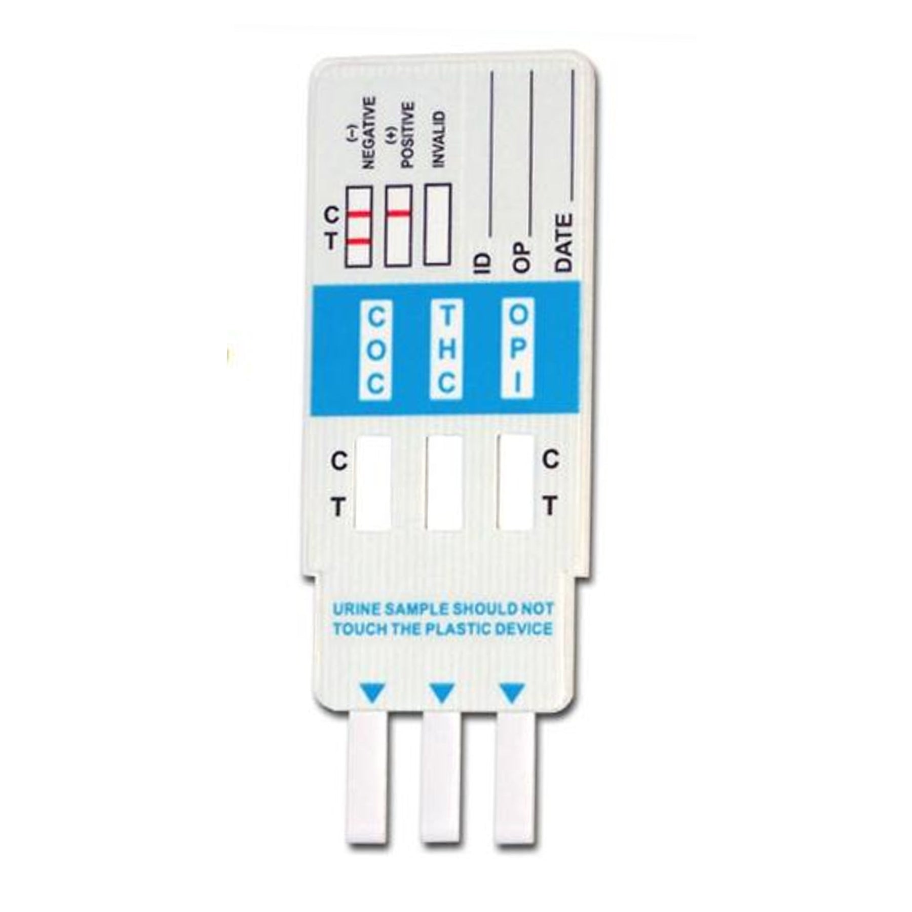 3-panel Abbott Urine Drug Test Dip Cards | DOA-134 (25/box)