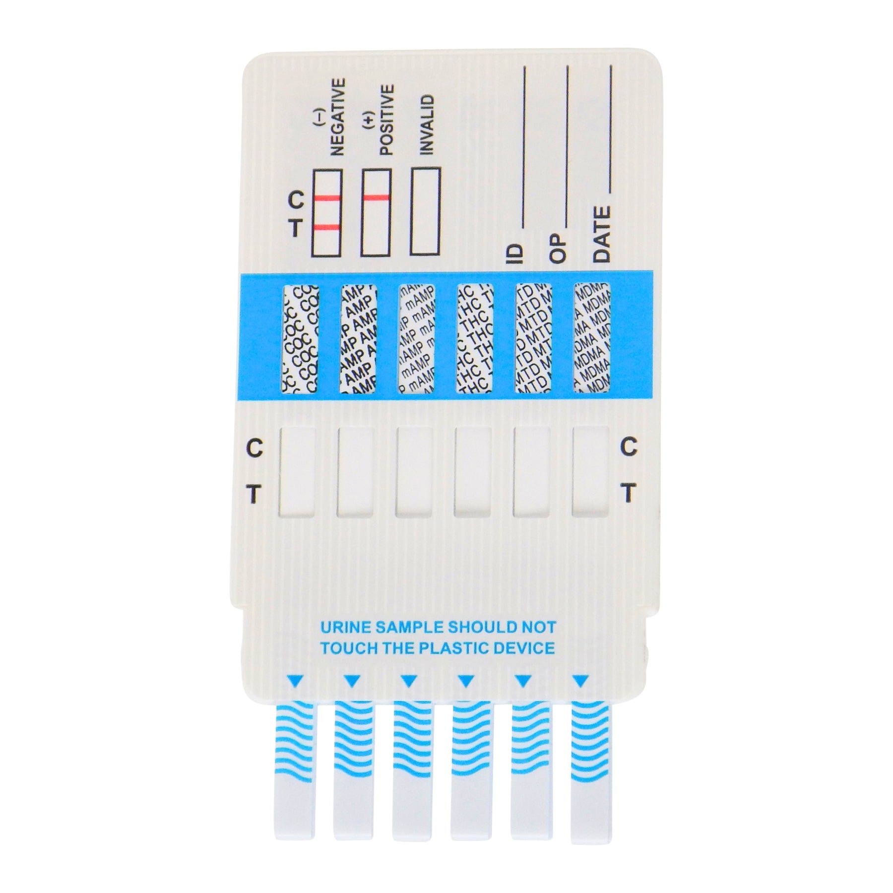 3-panel Abbott Urine Drug Test Dip Cards | DOA-234 (25/box)