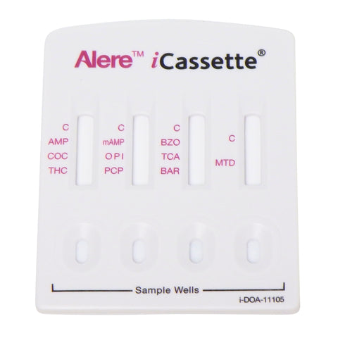 10-panel iCassette Urine Drug Tests | I-DOA-11105 (25/box)