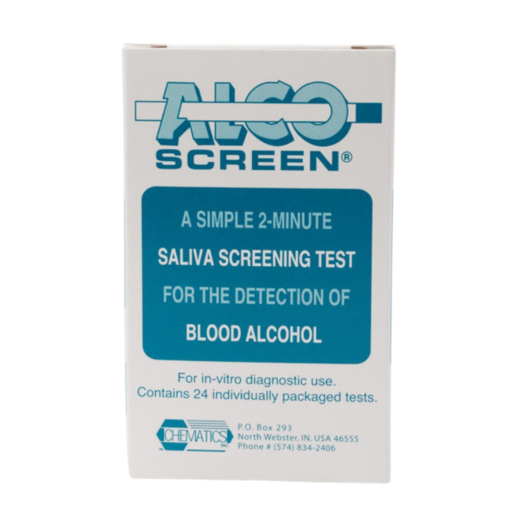 Alco-Screen Saliva Alcohol Test | 55001-25 (24/box)