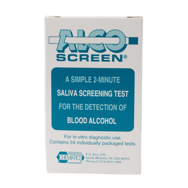 Alco-Screen Saliva Alcohol Test | 55001-25 (24/box)