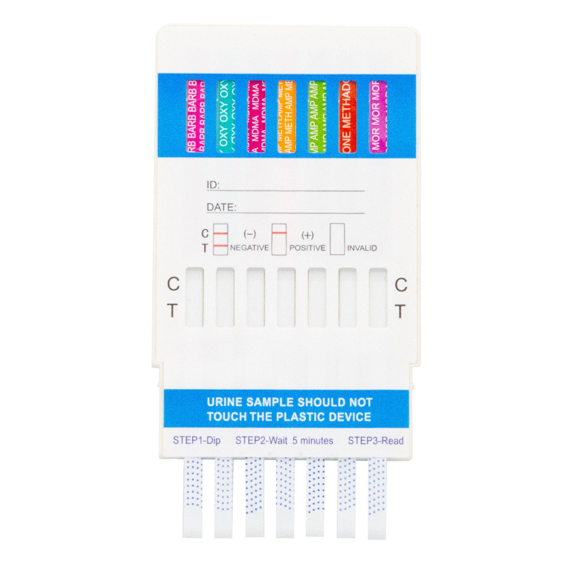 15-panel Multi-Drug Urine Test Card | W30154 W/ETG (25/box)