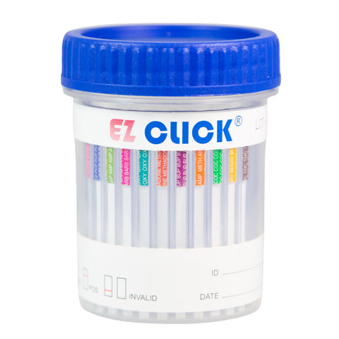 19-panel EZ Click Multi-Drug Urine Test Cup | MEGAEZ-03194 W/AD (25/box)