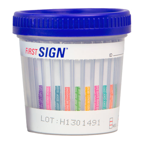 12 Panel First Sign® Drug Test Cup | FSCCUP-9124 (25/box)