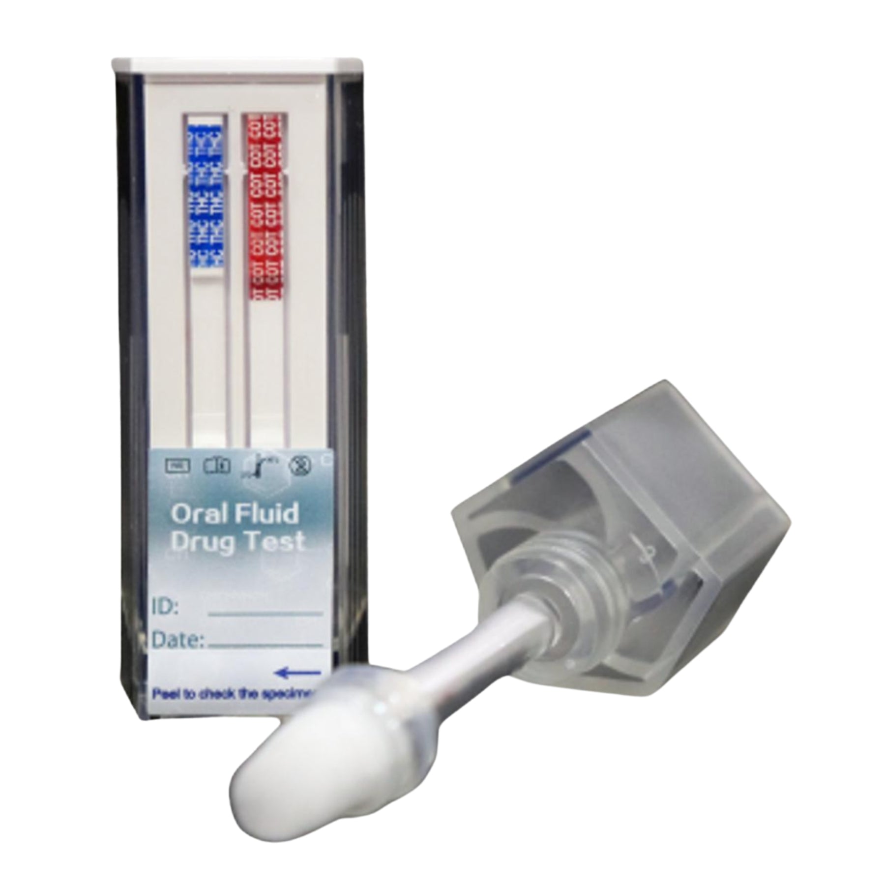 1-panel Healgen Saliva Drug Test for THC | GBDSA-THC40 LSI (25/box)