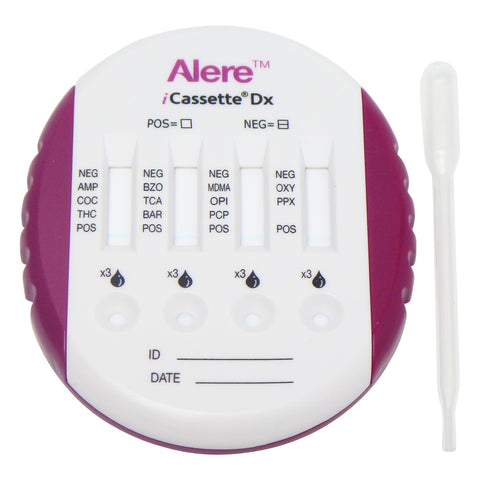 11-panel iCassette DX Urine Drug Tests | I-DCB-1115-011 (25/box)