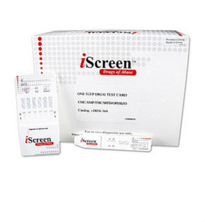 iScreen Instant Drug Test THC/Coc Box of 25 - Kahntact Medical